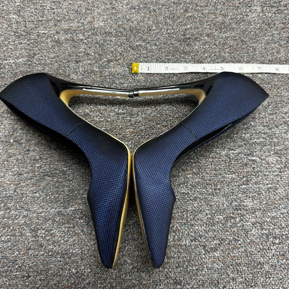 Mix No. 6 Dignity Navy Blue Heels Size 7 - Picture 5 of 9